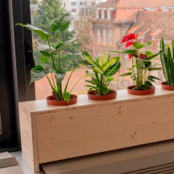 Op maat gemaakt 3-laags vurenhouten paneel