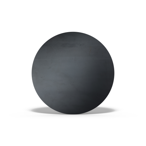 Ronde ruwe staalplaat op maat gemaakte