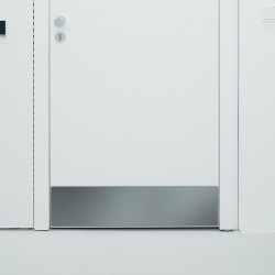 Custom front door bottom plate - Aluminum