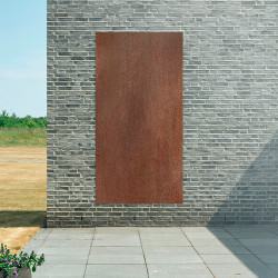 Decoratief schermpaneel in cortenstaal - 180 x 90 cm