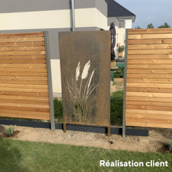 claustra jardin corten