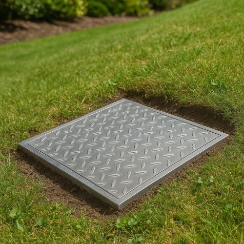 Coperchio quadrato in acciaio inox – John Steel