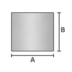 Rectangular stainless steel floor protection plate – John Steel
