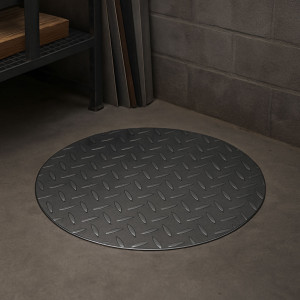 Round steel tread access cover – John Steel