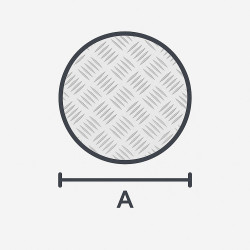 Couvercle de regard rond en aluminium - John Steel