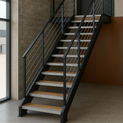 Custom Non-Slip Aluminum Stair Nosing – John Steel