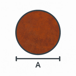 pas japonais rond dimension