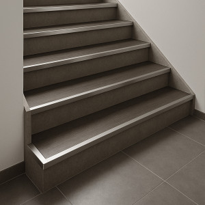 Brushed Stainless Steel Stair Nosing – John Steel