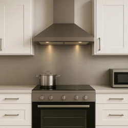 Anti-wrinkle aluminum splashback parts, cut to measure