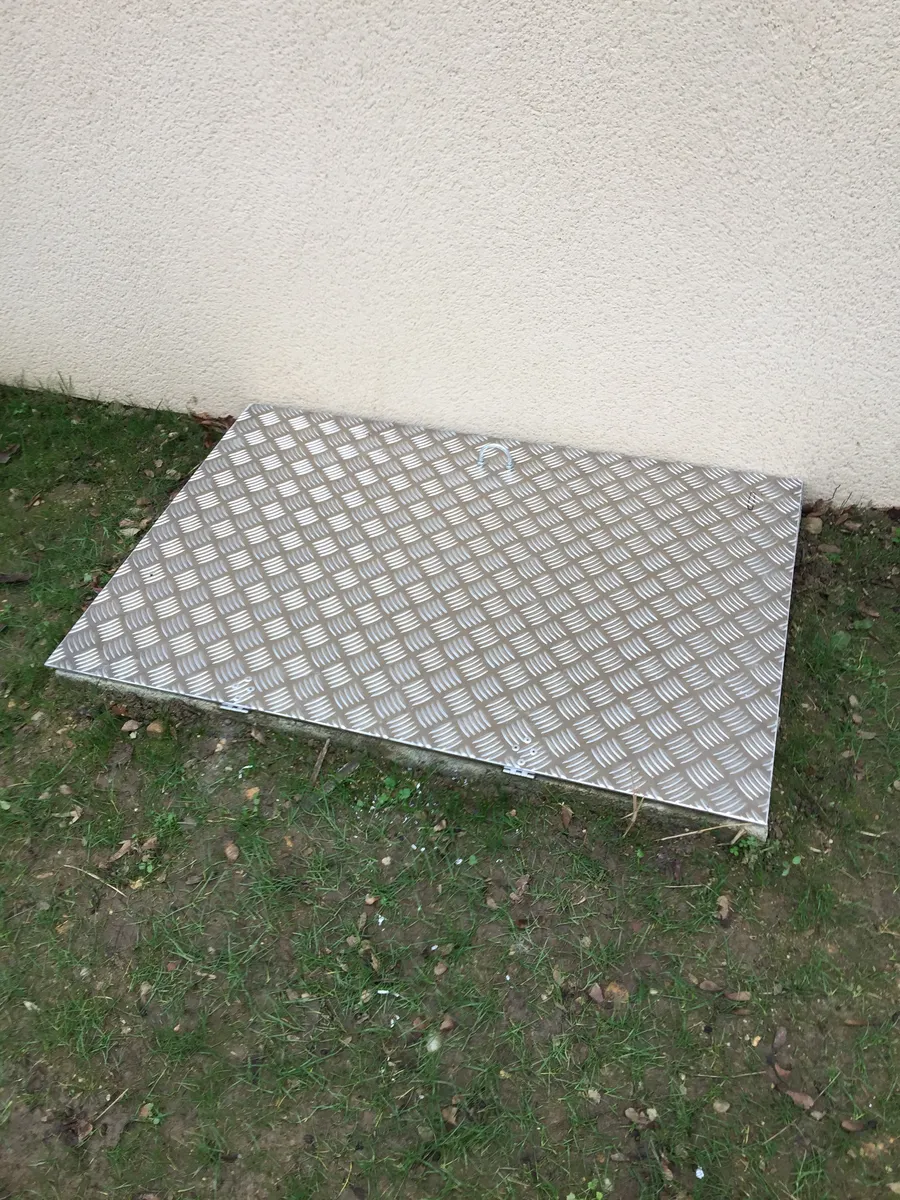 Anti-slip aluminum plate - Ribbed aluminum