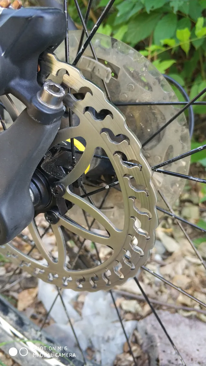 Stylish brake disc - Brushed Finish 304 Stainless Steel