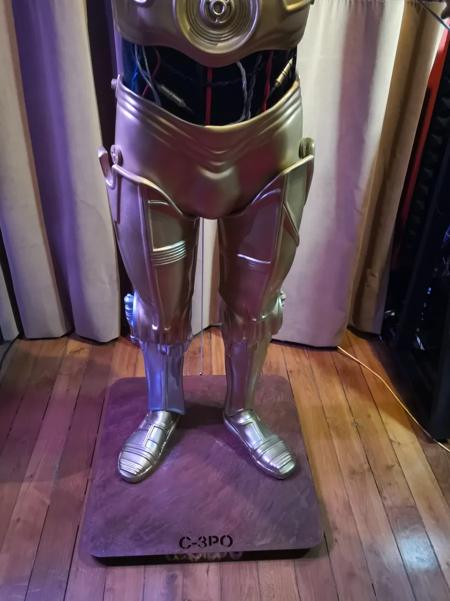 C-3PO stainless steel holder - Corten steel